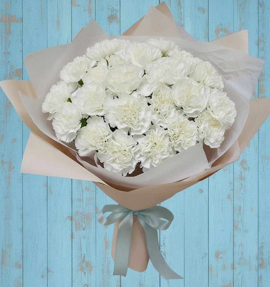 Букет цветов из: Гвоздики в Хучнях