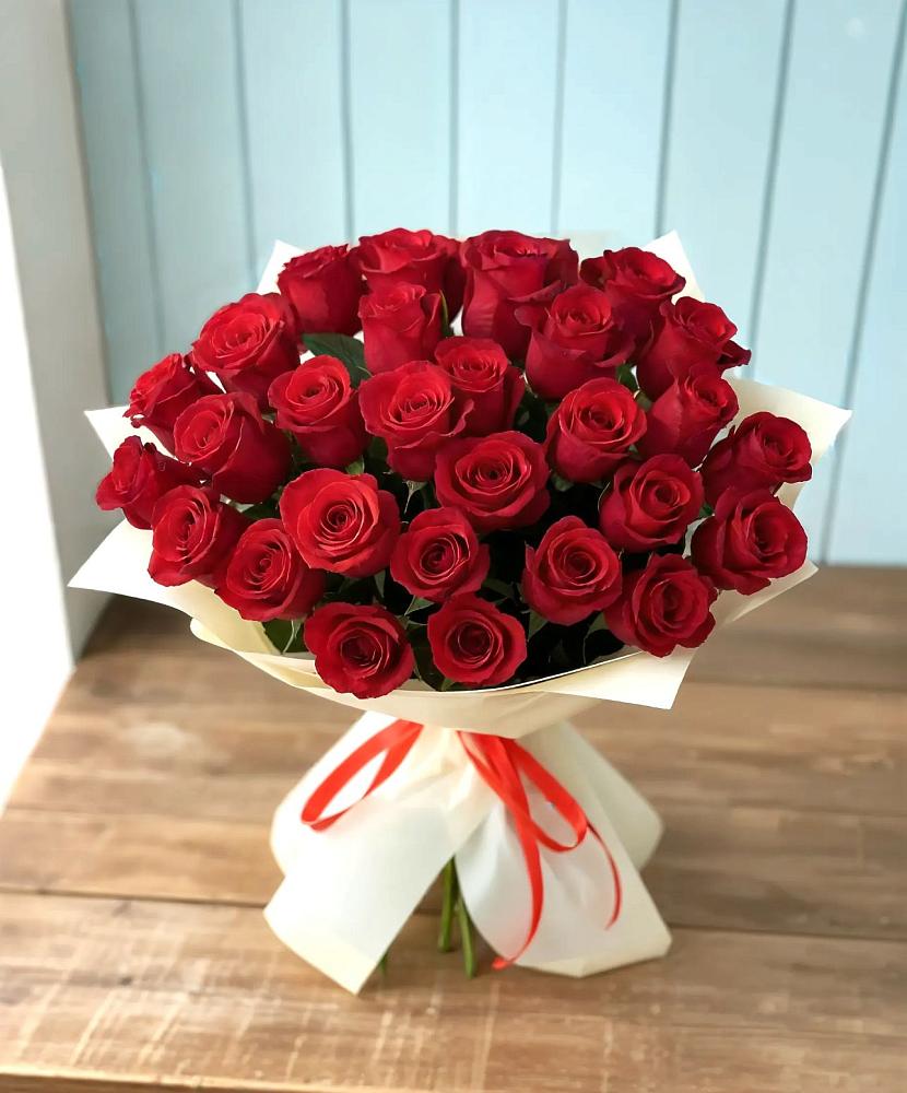 Букет 29 Красных роз в Хучнях