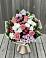 Букет цветов из: Альстромерии, Гвоздики, Розы и Хризантемы в Хучнях