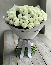 Букет 35 Белых роз в Хучнях