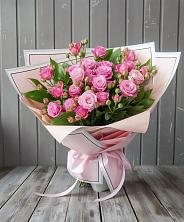 Букет Розовый кустик в Хучнях