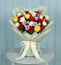 Букет цветов из:  Розы в Хучнях