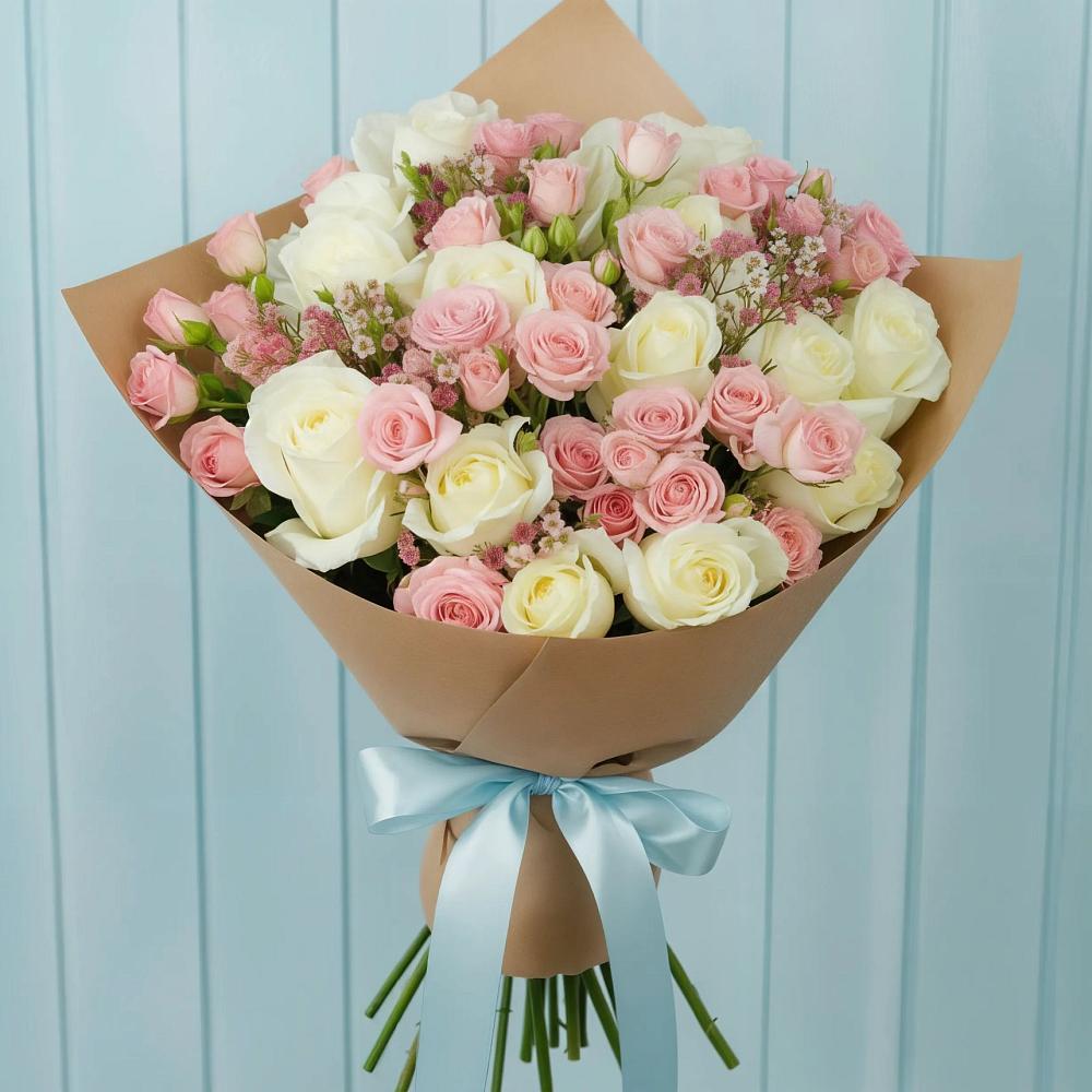 Букет цветов из: Розы в Хучнях