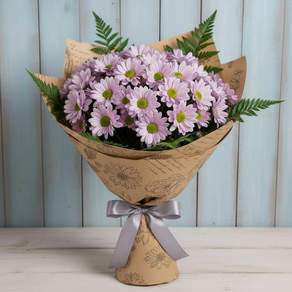 Букет цветов из: Хризантемы в Хучнях