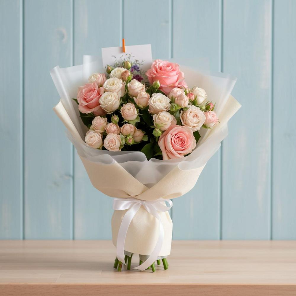 Букет цветов из: Розы в Хучнях