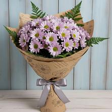 Букет цветов из:  Хризантемы в Хучнях