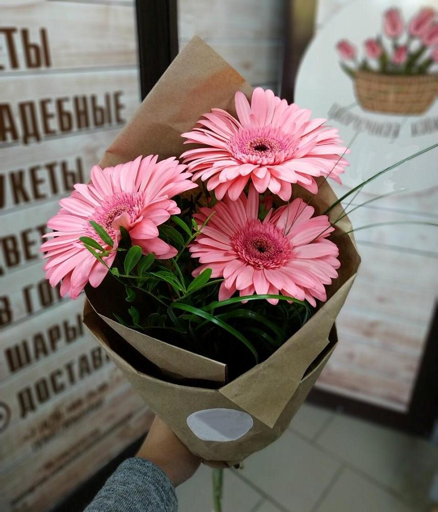 Букет цветов из: Герберы в Хучнях