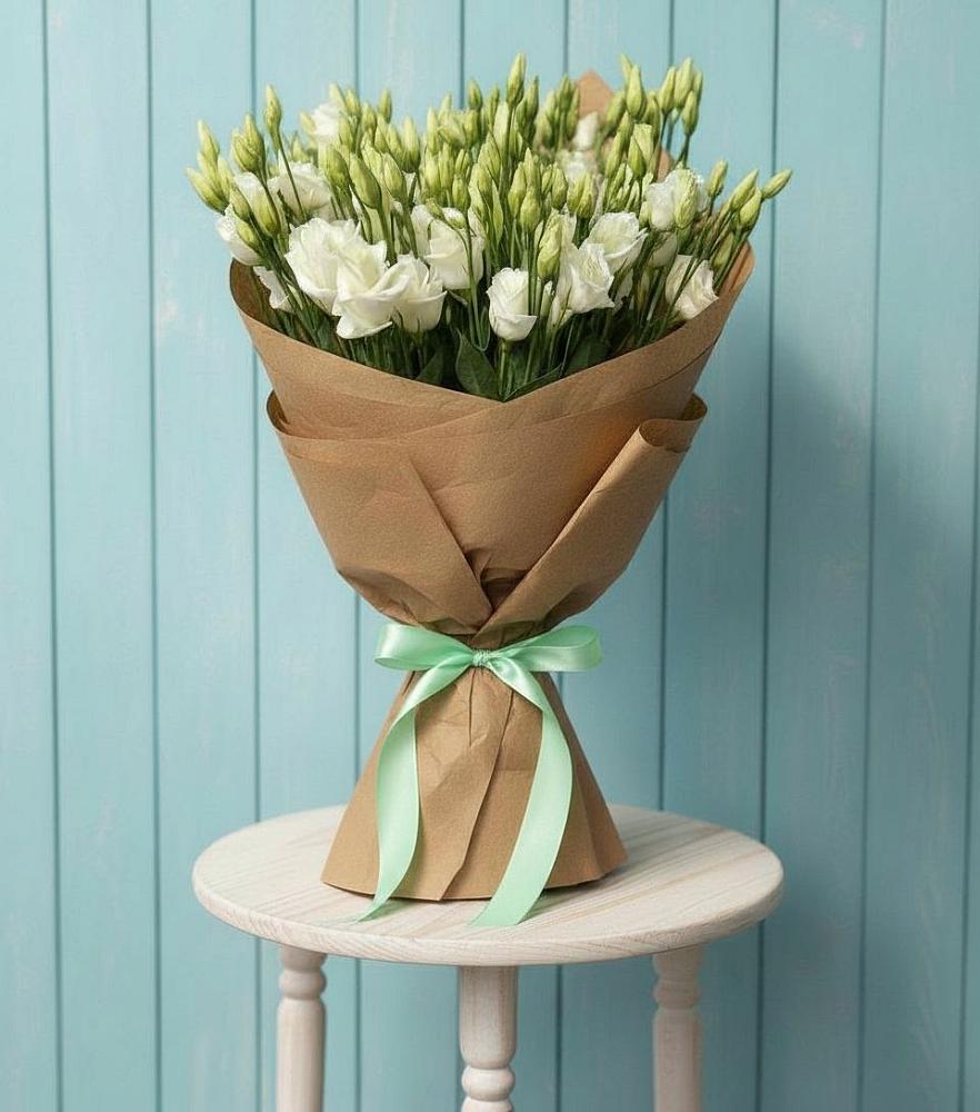 Букет цветов из: Лизиантусы в Хучнях