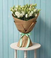 Букет цветов из:  Лизиантусы в Хучнях