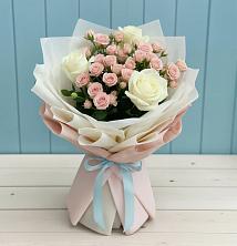 Букет цветов из:  Розы в Хучнях
