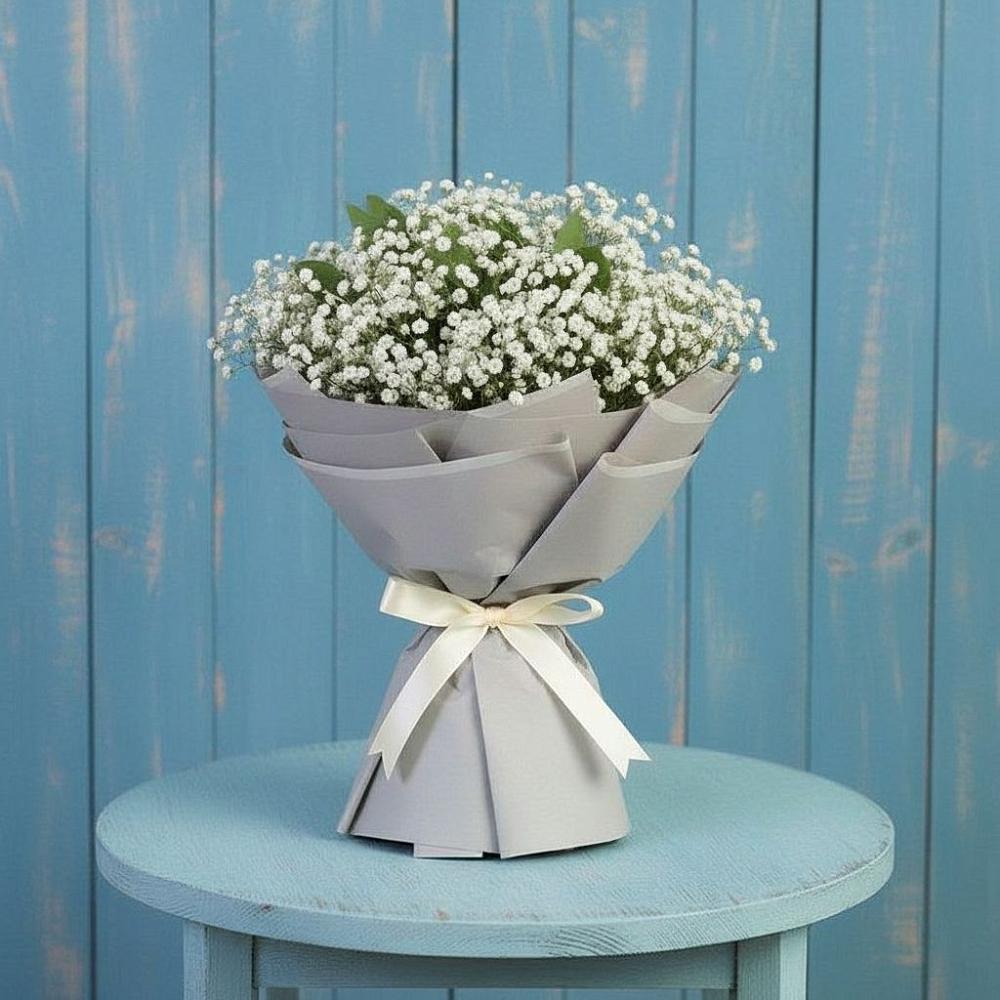 Букет цветов из: Гипсофила в Хучнях