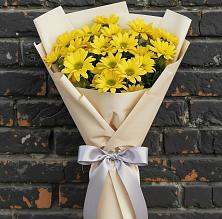 Букет цветов из:  Хризантемы #REPLACE_PRED# Хучнях