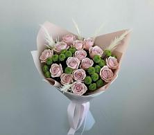 Букет цветов из:  Розы и Хризантемы в Хучнях