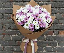 Букет цветов из:  Хризантемы в Хучнях