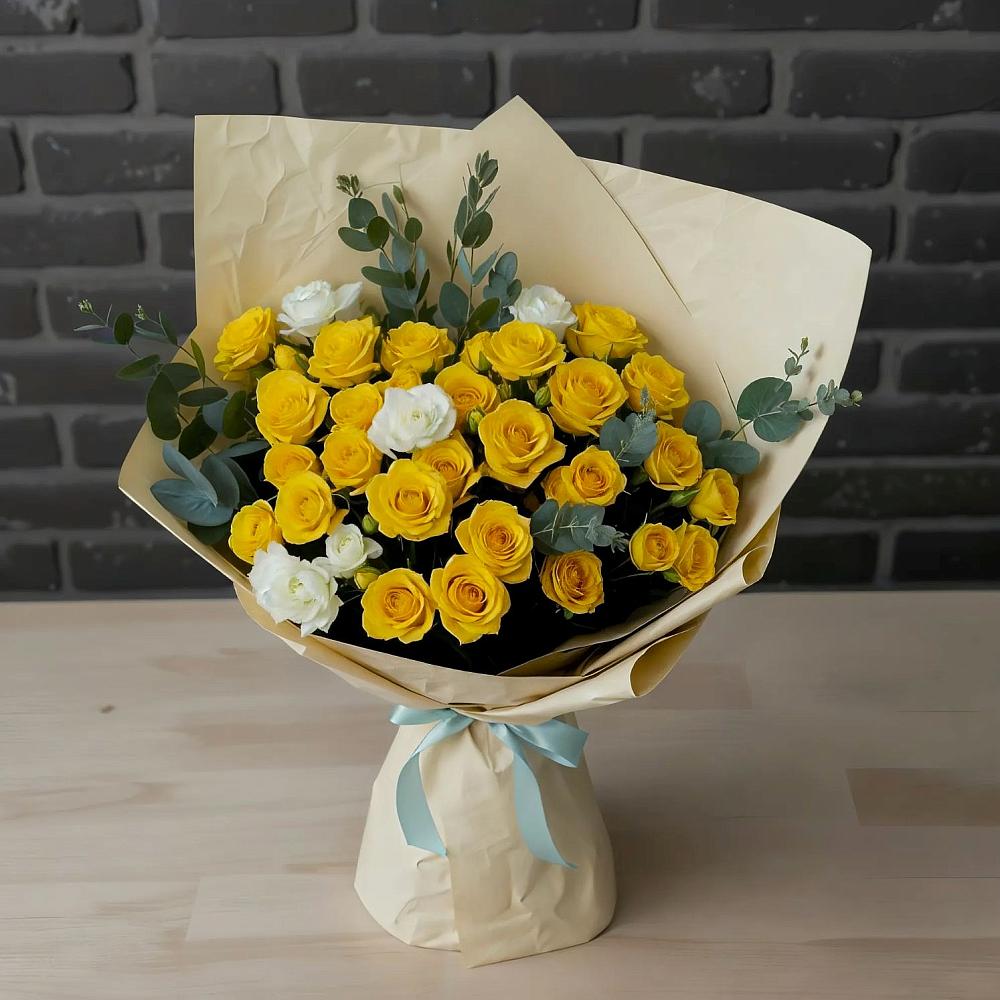 Букет цветов из: Розы в Хучнях