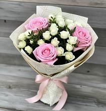 Букет цветов из:  Розы #REPLACE_PRED# Хучнях