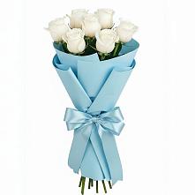 Букет 7 белых роз Проуд #REPLACE_PRED# Хучнях