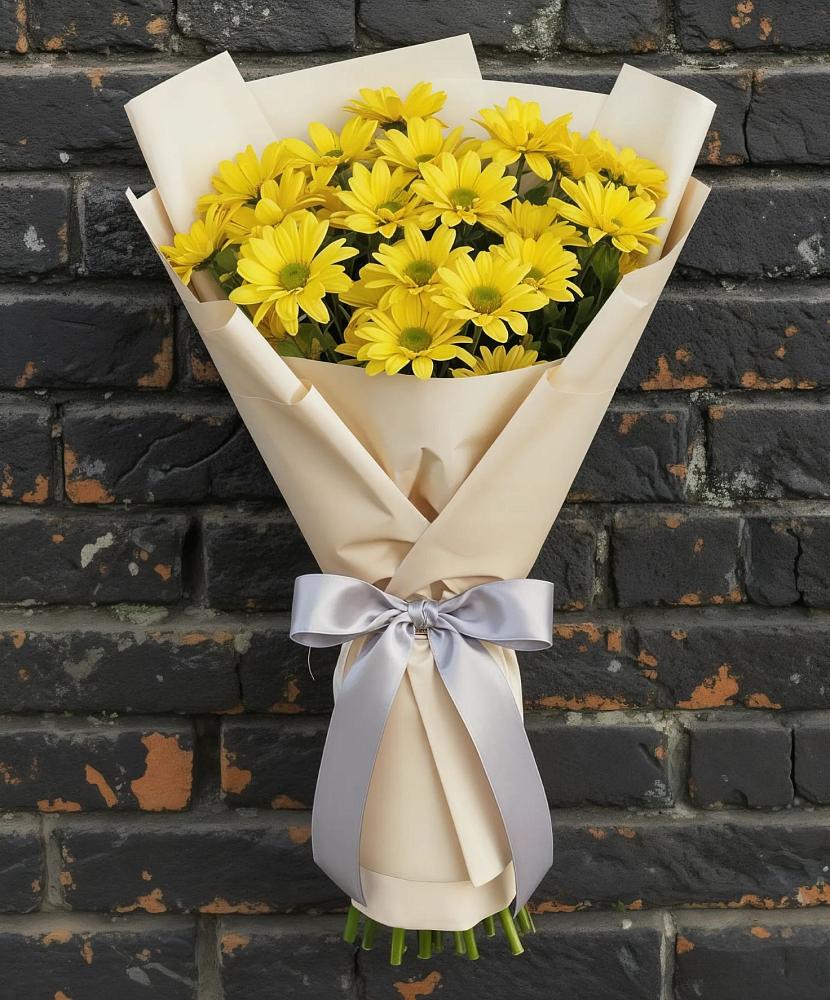 Букет цветов из: Хризантемы в Хучнях