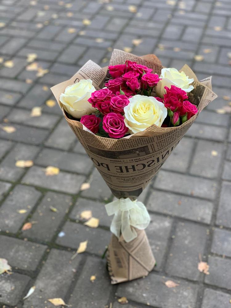 Букет цветов из: Розы в Хучнях