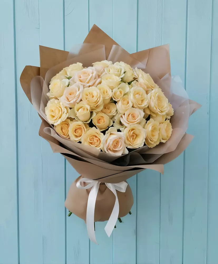 Букет Кремовое облако в Хучнях