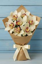 Букет цветов из:  Орхидеи и Розы в Хучнях